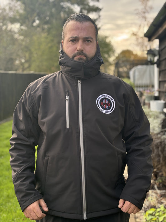 UK Sniffer Dogs "Any Dog Can Do It" Soft Shell Jacket