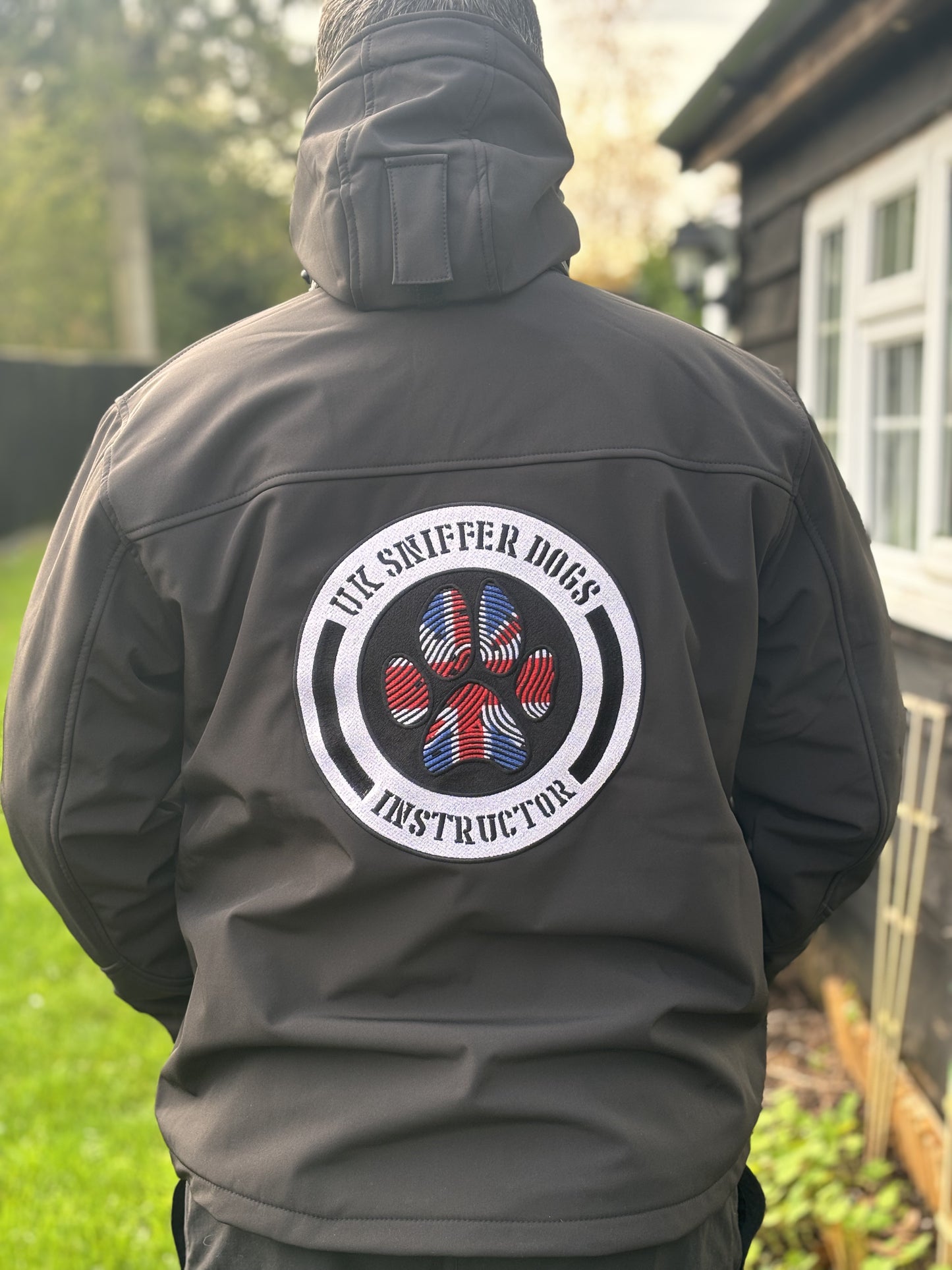 UK Sniffer Dogs "Any Dog Can Do It" Soft Shell Jacket