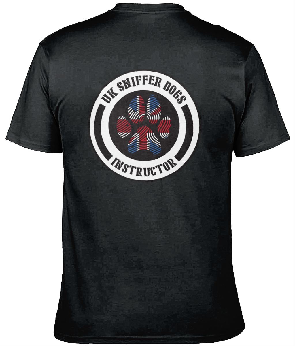UK Sniffer Dogs Instructor T-Shirt