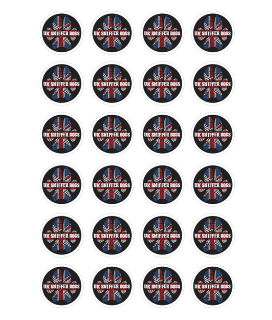 UK Sniffer Dogs Stickers