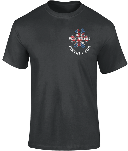 UK Sniffer Dogs Instructor T-Shirt